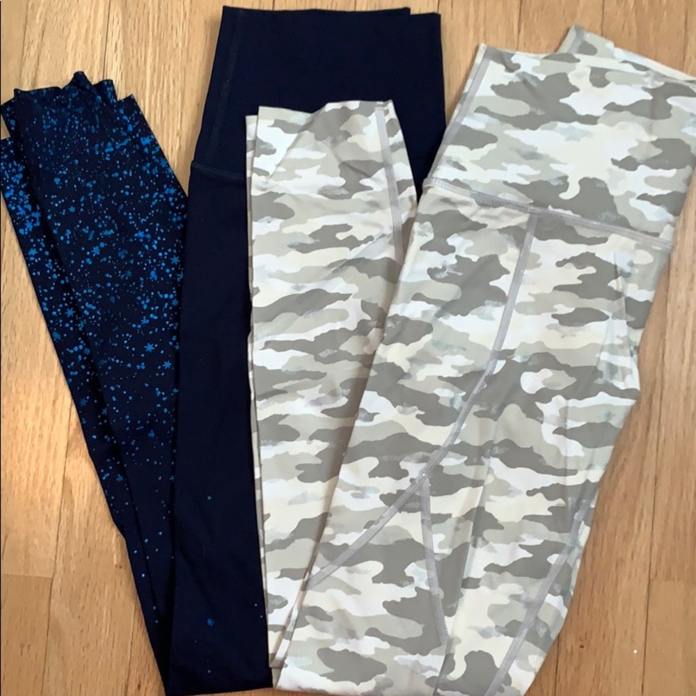 2 pair. Selling as set. Aerie athletic legging